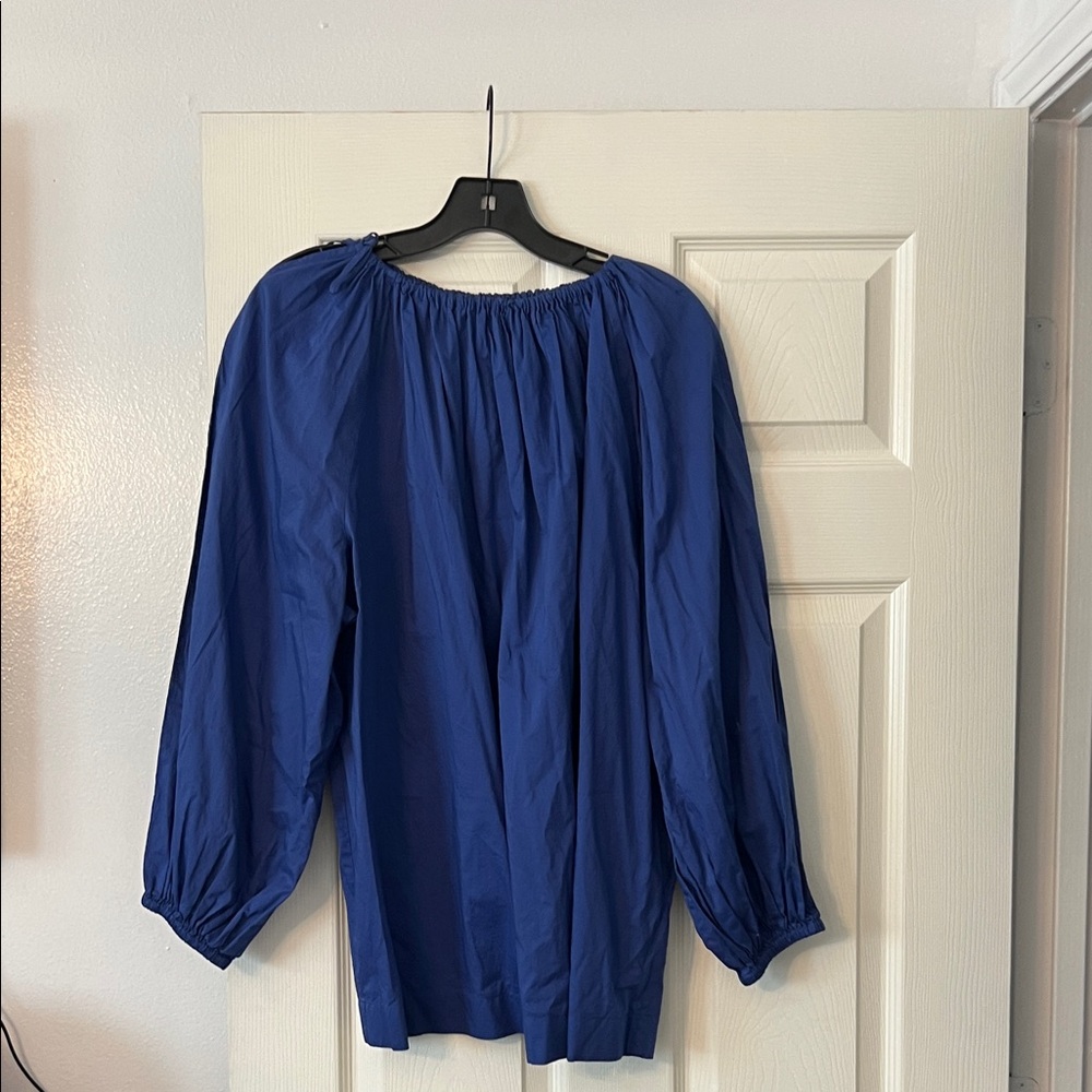 Escada Royal Blue Blouse